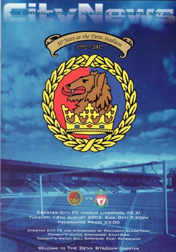 Match programme